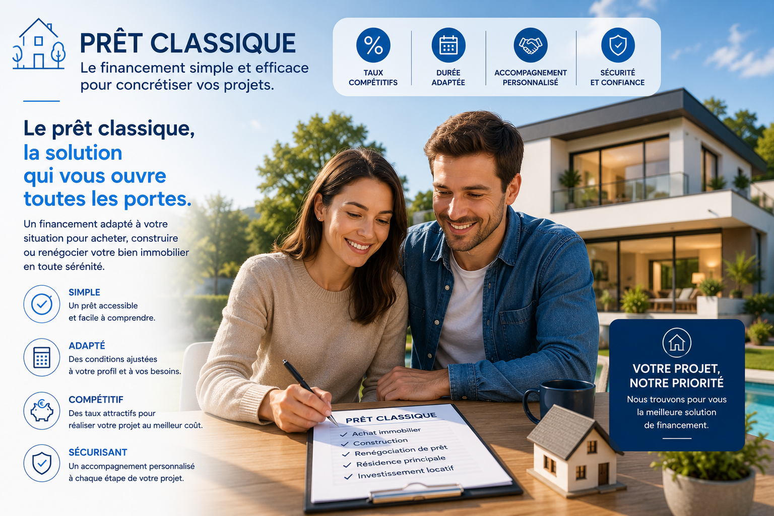Prêt immobilier classique
