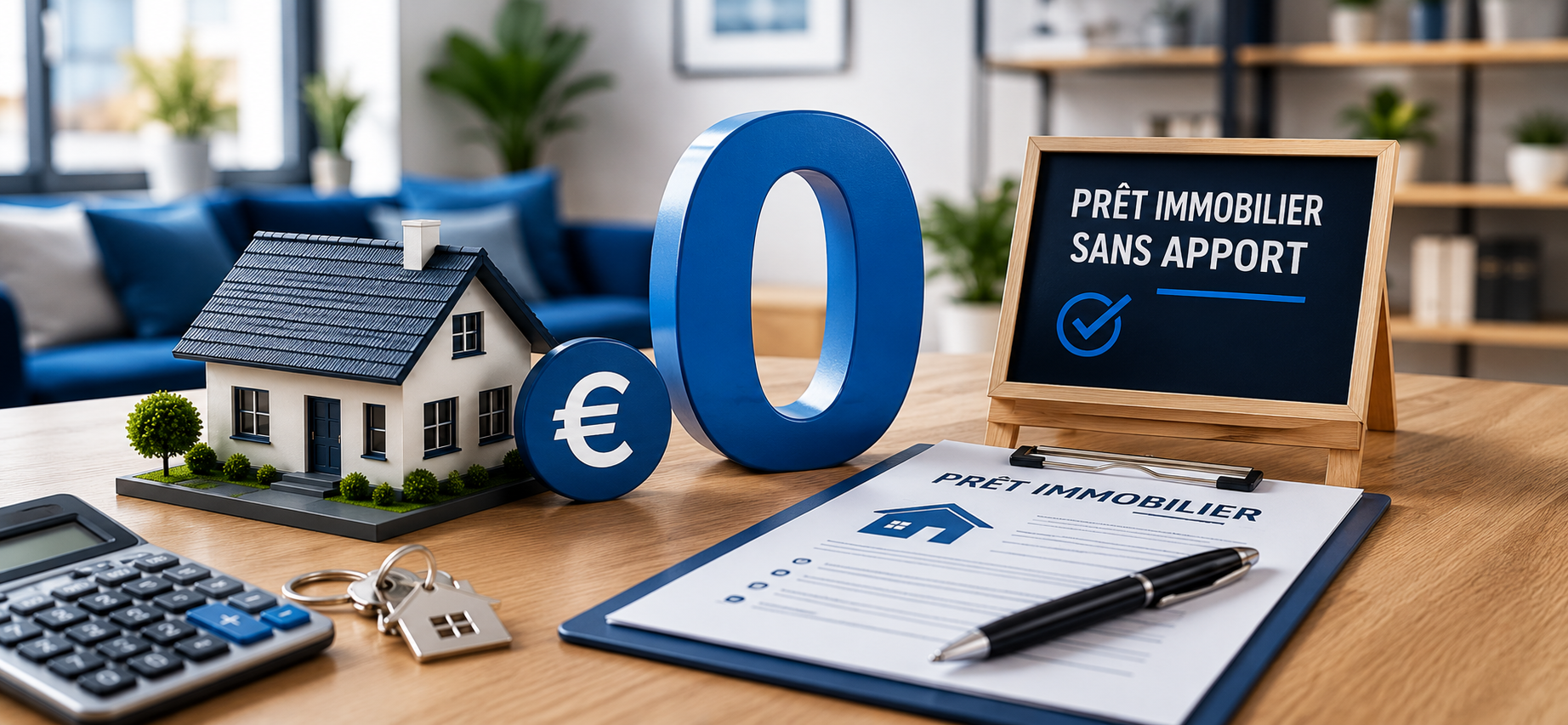 Conditions Prêt immobilier sans apport