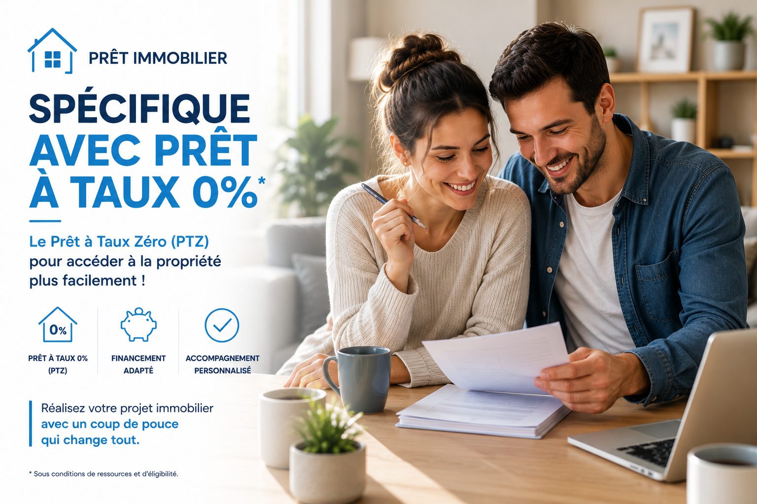 Prêt à taux zéro PTZ